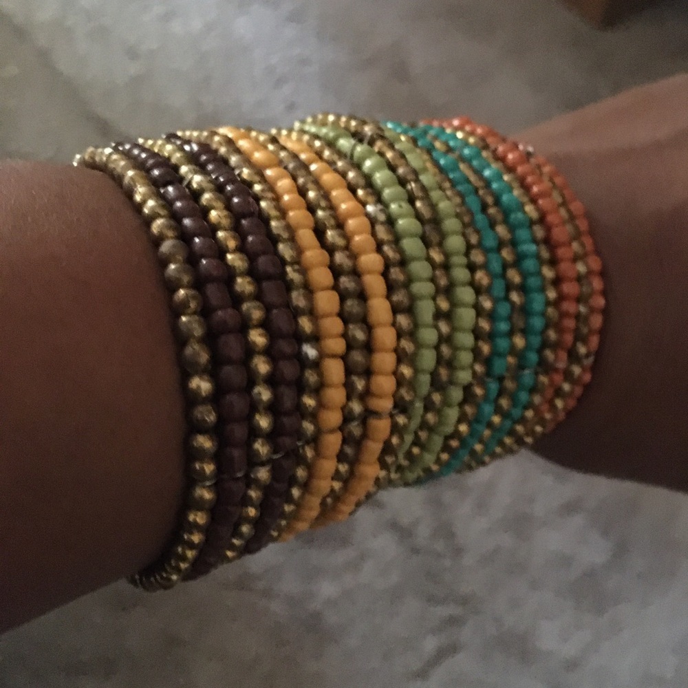 Beaded Cuff Bracelet